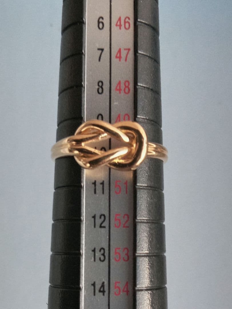 K18 ノットリング 10号 1.53g