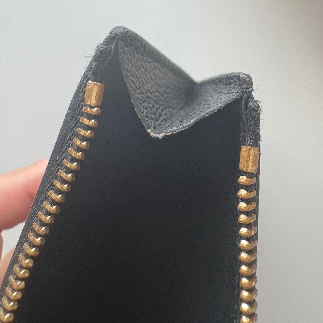 【正規店購入】ルイヴィトン モノグラム アンプラント ポルトカルトジップ 財布