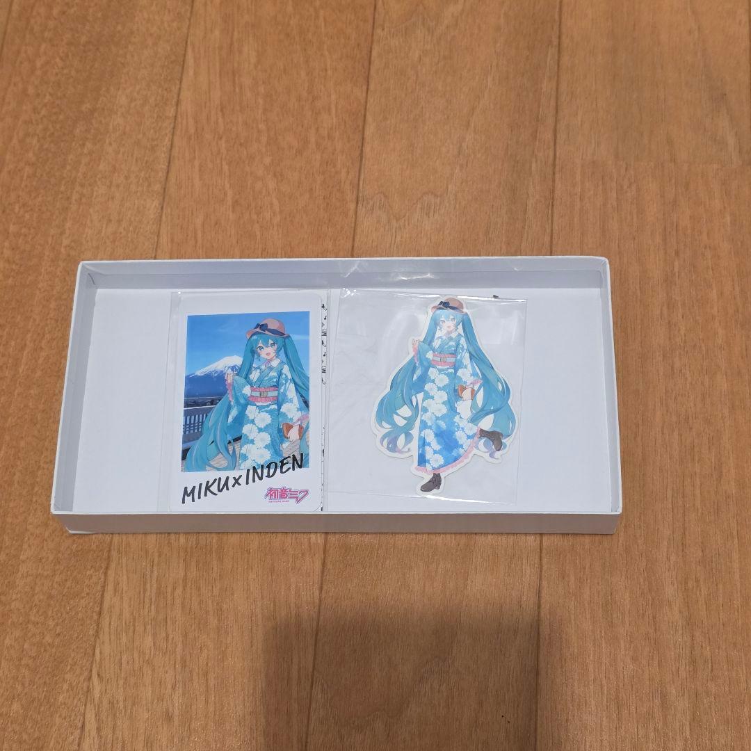 初音ミク×甲州印伝　長財布＜Future/未来＞