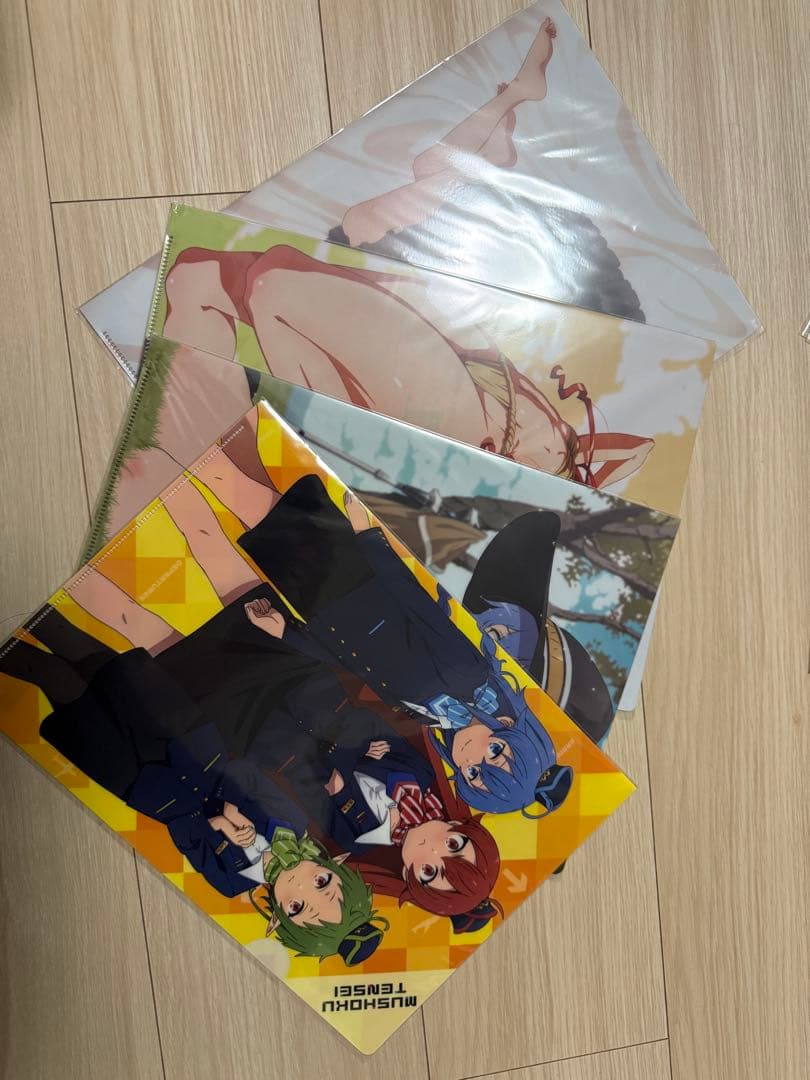 無職転生　クリアファイル　まとめ売り