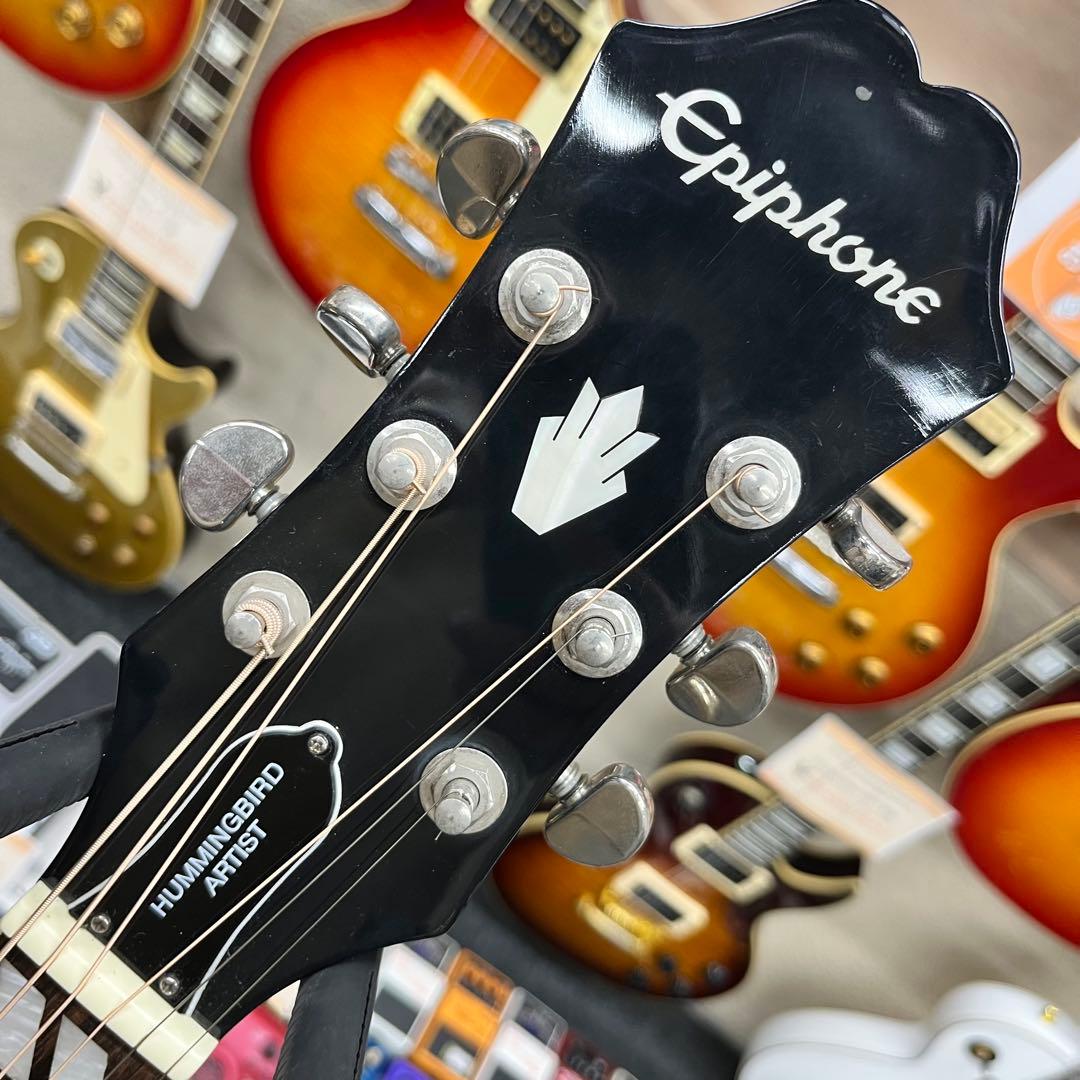 【11585】Epiphone hummingbird Artist Blue