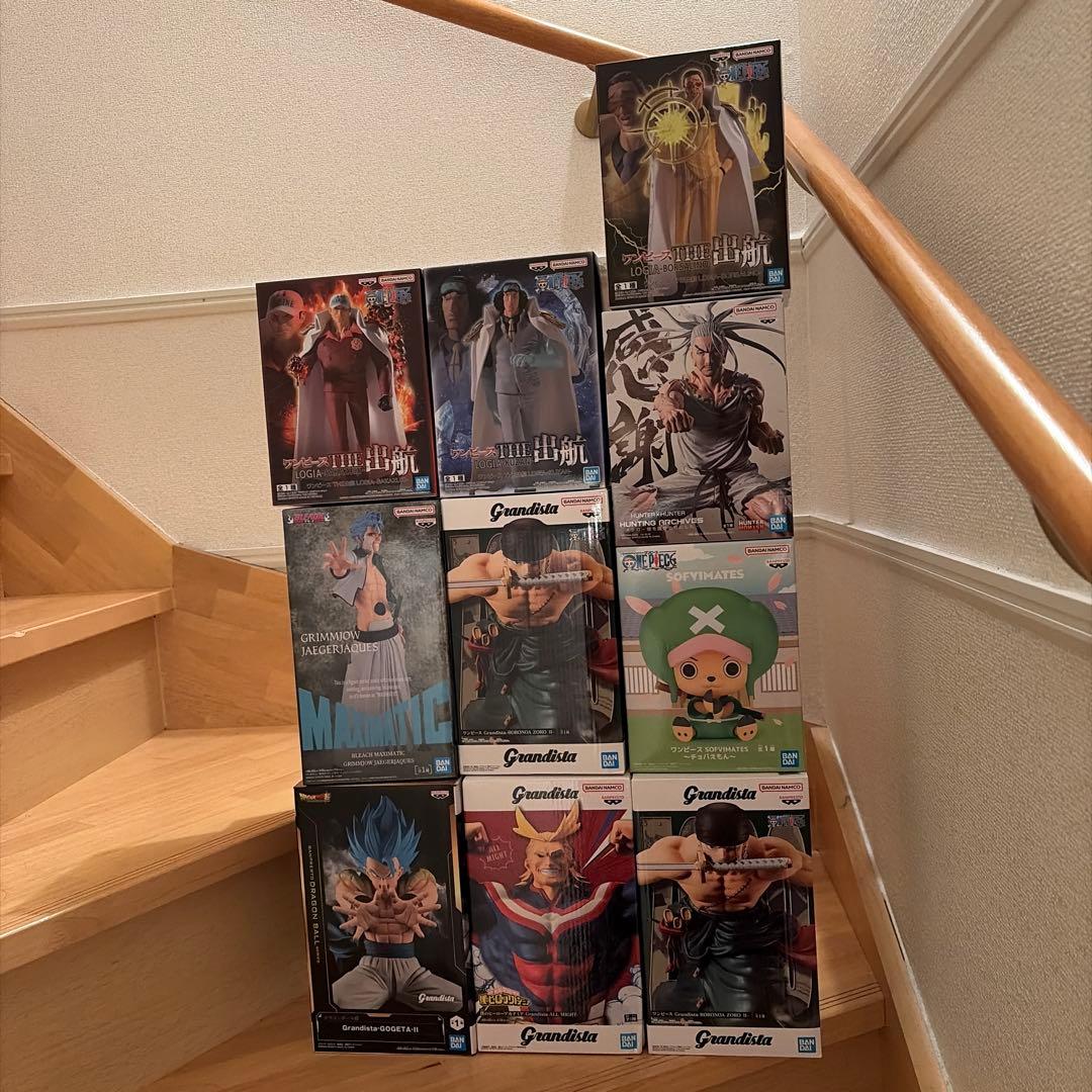 (匿名発送)少年ジャンプ系　フィギュアまとめ売り　１０体