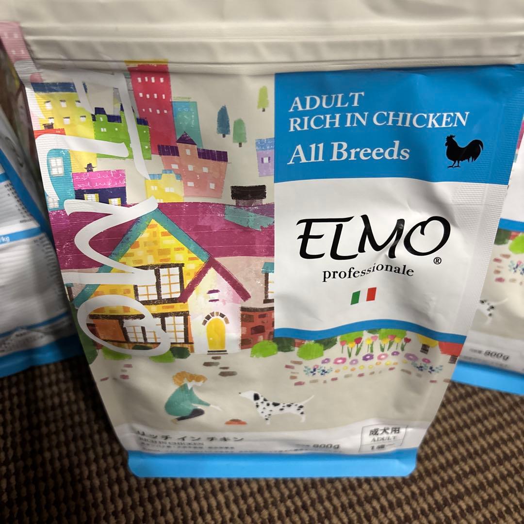リッチインチキン　ドッグフード　ELMO 袋