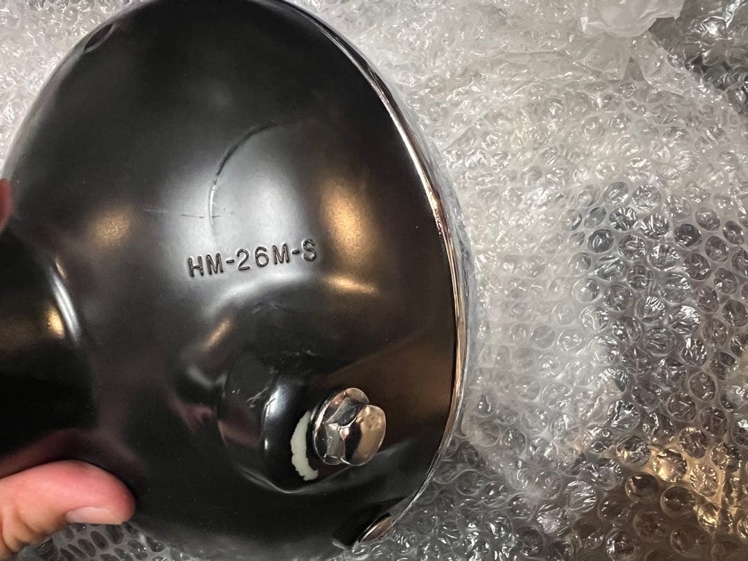 シビエ凹みヘッドライト CIBIE ヨンフォア サンゴーフォア 旧車バイク