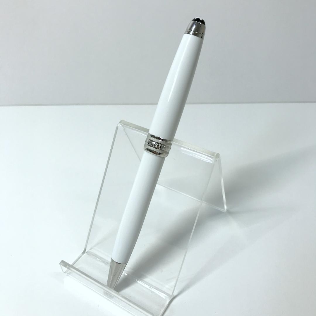 【ほぼ未使用】MONTBLANC マイスターシュテュック ホワイトソリテール