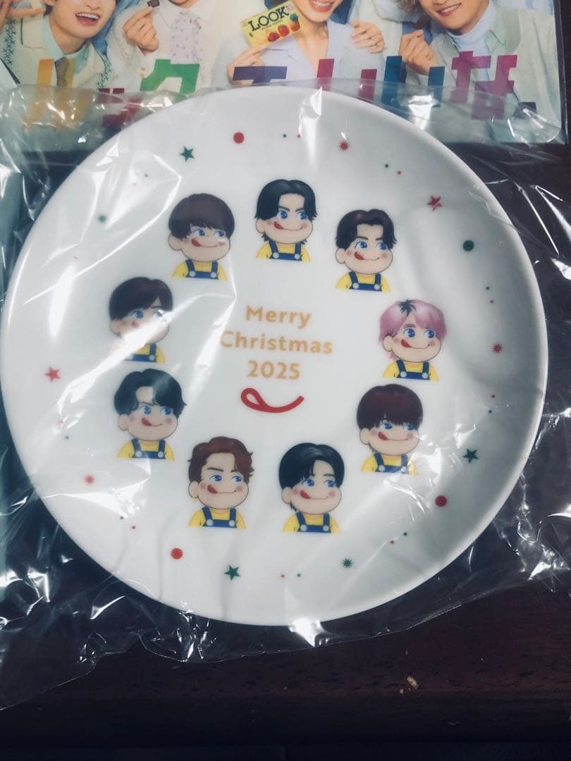 ま*め様 Man FUJIYAオリジナル　クリスマスプレート 2025