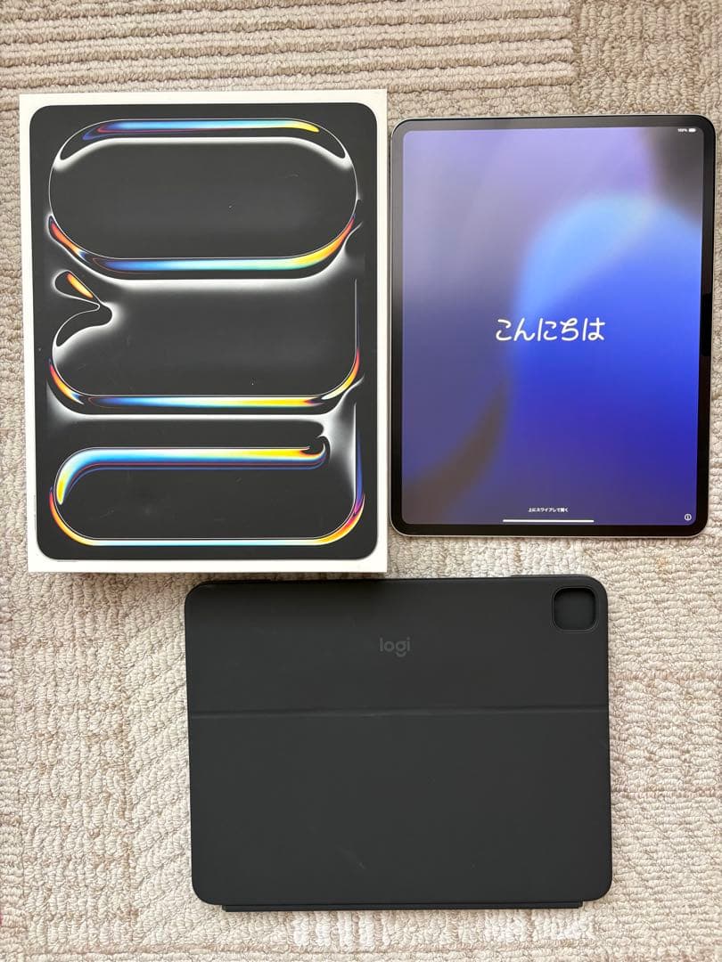 Apple iPad Pro 13インチ M4 512GB ロジクールWi-Fi