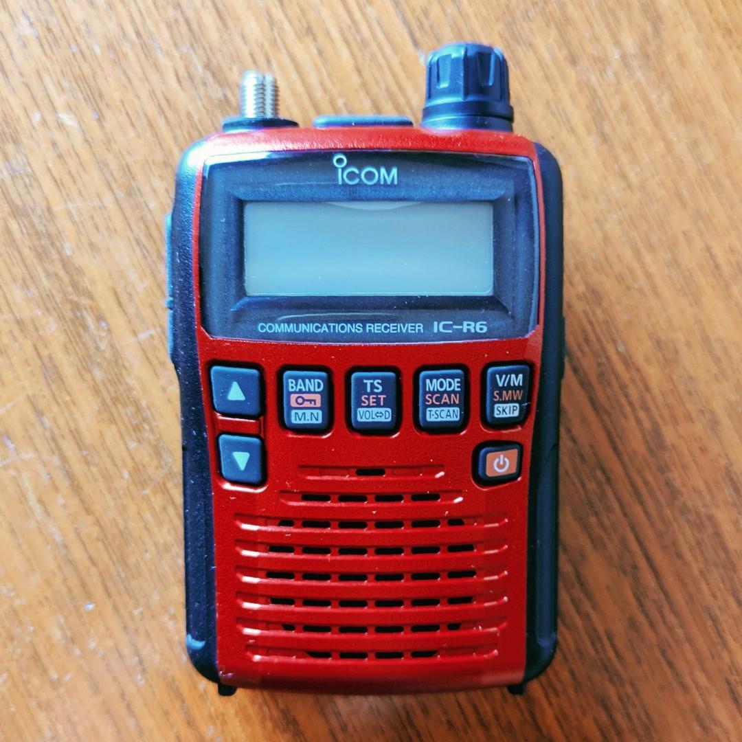 超お買い得！ ICOM IC-R6 CQオーム全国版 オプションセット