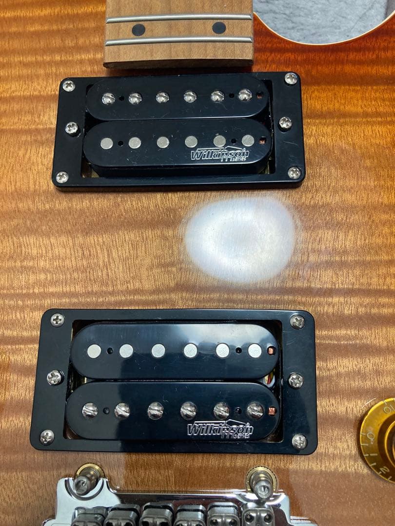 ギター BACCHUS IMP24 FMH-RSM/M N-BR-B