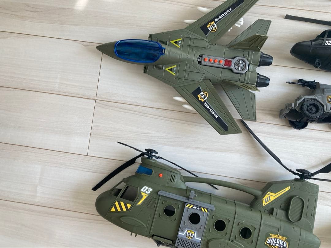 廃盤レア　トイザらス限定　ソルジャーフォース色々セット　消毒掃除済み