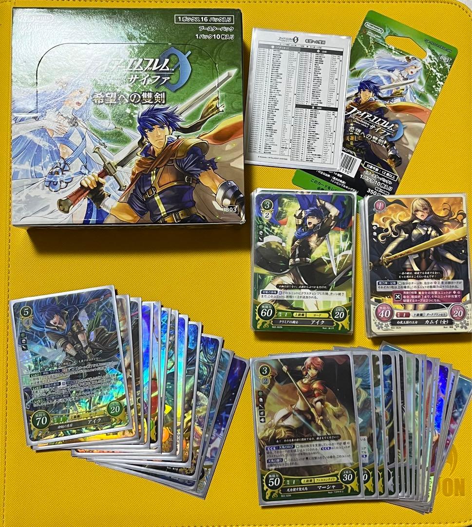 ファイアーエムブレム　サイファ　3弾 希望への雙剣　N HN R SRフルコンプ