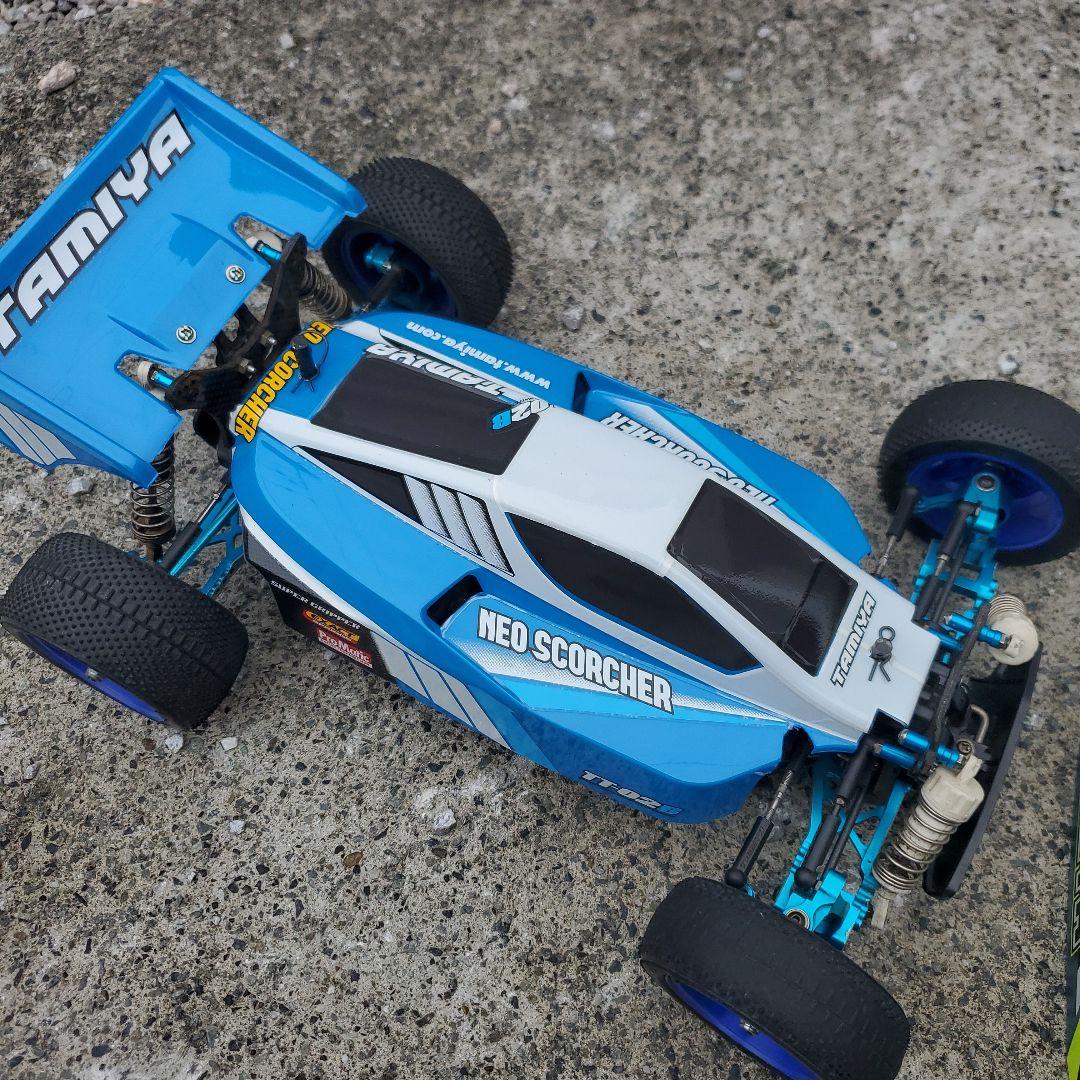 タミヤ TT02B改　ネオスコーチャー　ファインスペック2.4G ブラシレス