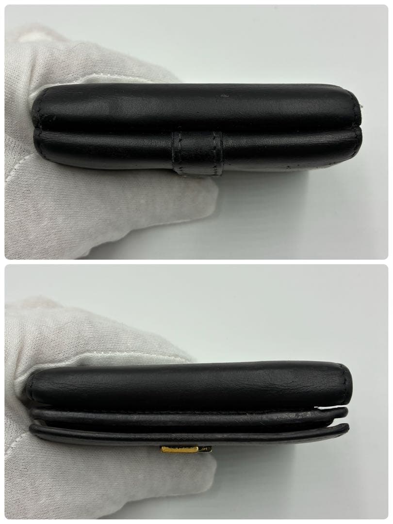 SAINT LAURENT イブサンローラン YSL ロゴ 三つ折り財布