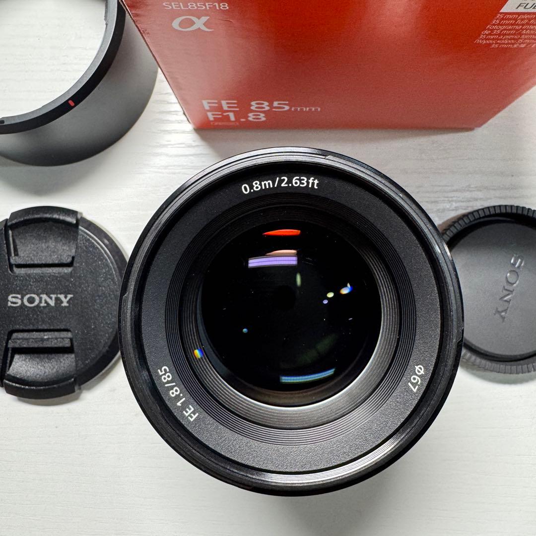 SONY FE 85mm F1.8 【sel85f18】 ＊3/15限定価格＊
