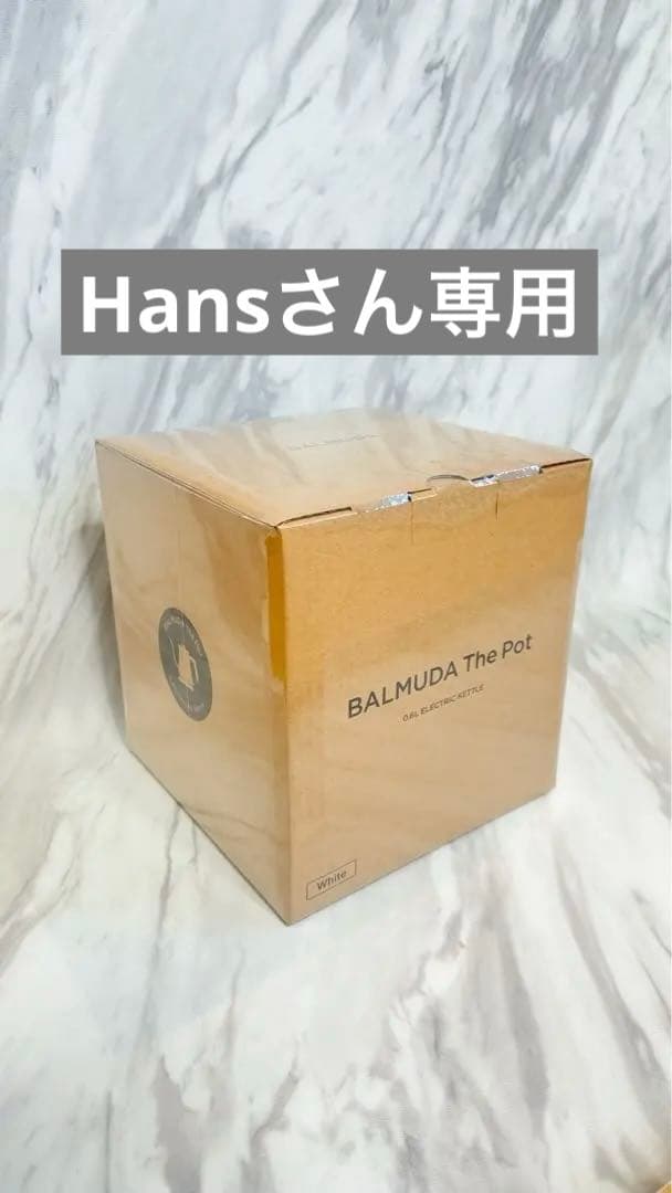 BALMUDA The Pot ホワイト