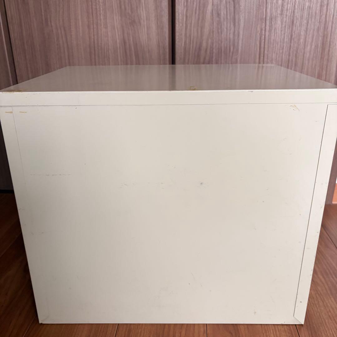 ヴィンテージ plusスチール製　引出し　 左右10段 古道具　収納　小物入