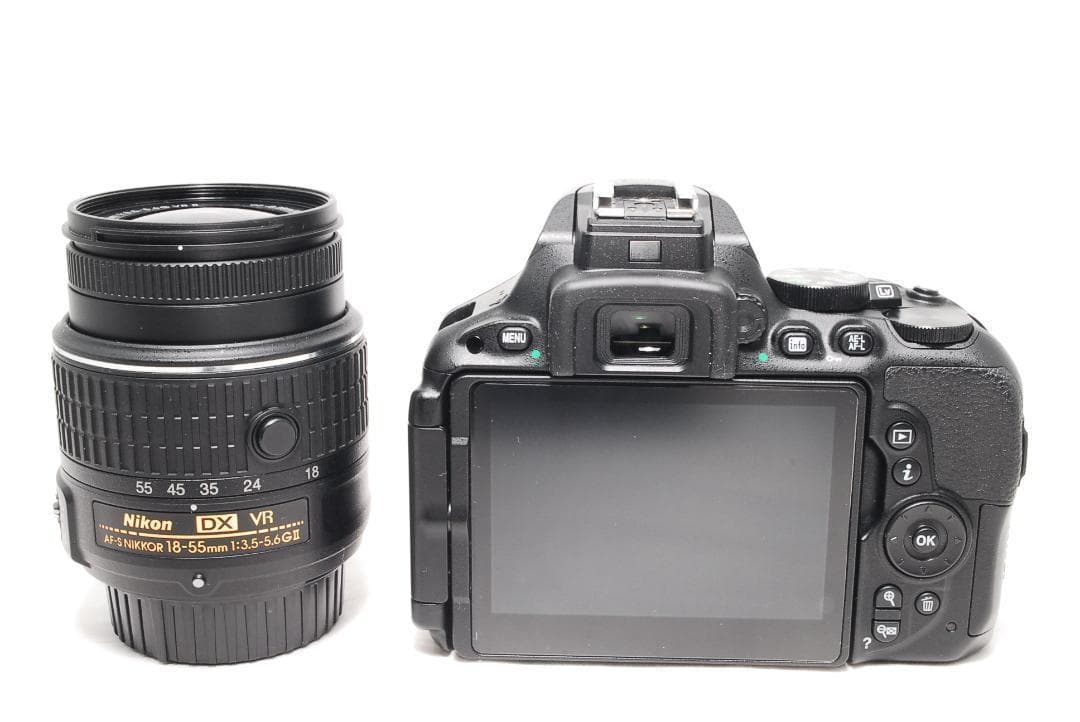 大人気★Wi-Fi　Nikon D5500　自撮り レンズキット　ガイドブック付