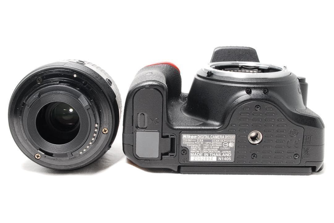 大人気★Wi-Fi　Nikon D5500　自撮り レンズキット　ガイドブック付