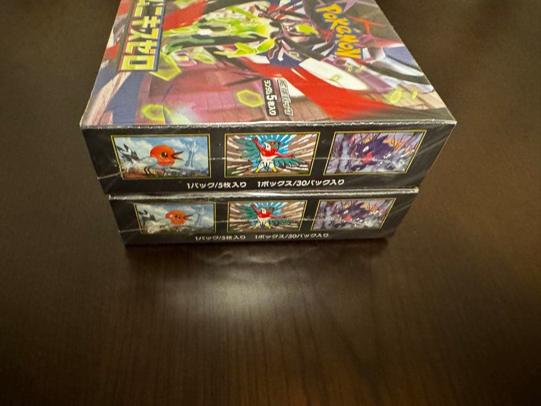 ポケモンカードゲーム ムニキスゼロ2BOX新品未開封　シュリンク付