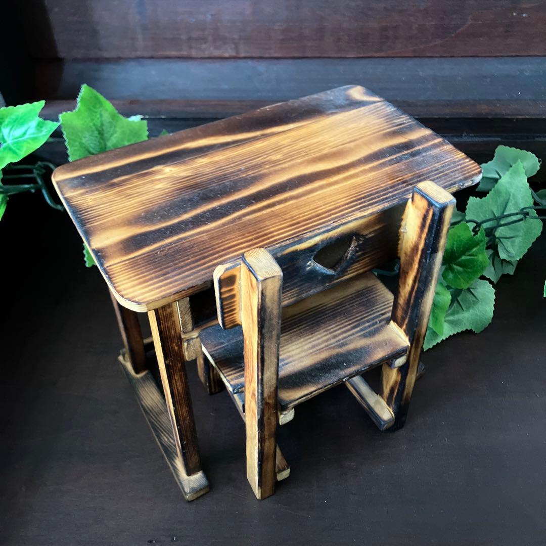 【ちびまま】かえるのピクルス ブランコ2点&木製 椅子&机