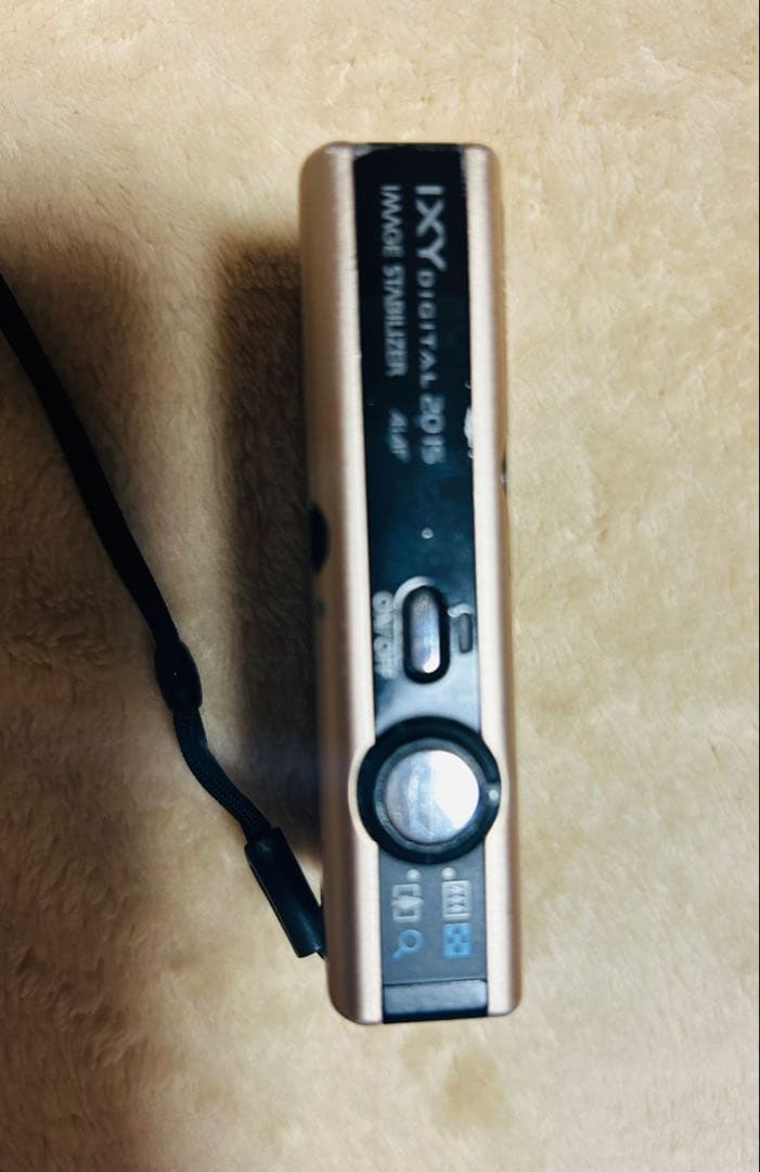 【美品】Canon IXY DIGITAL 2015 ゴールド 本体と付属品