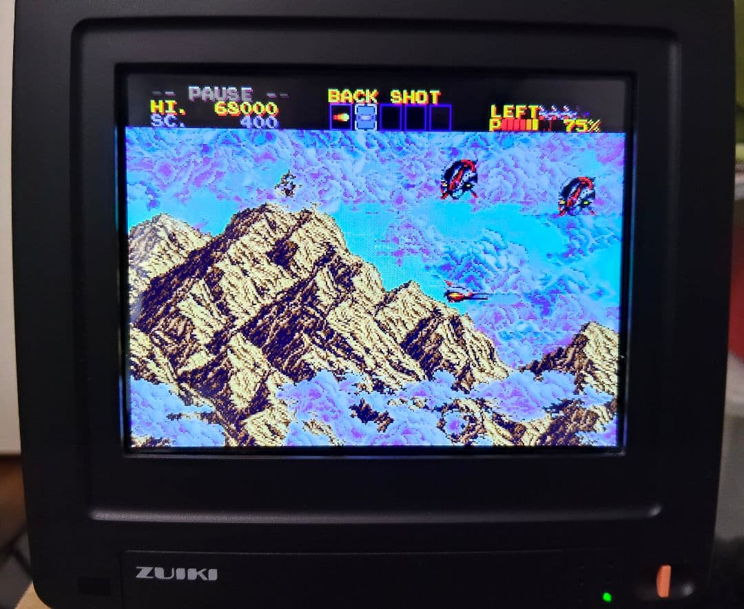 ZUIKI X68000Zモニター ZKMT-010-02ブラック