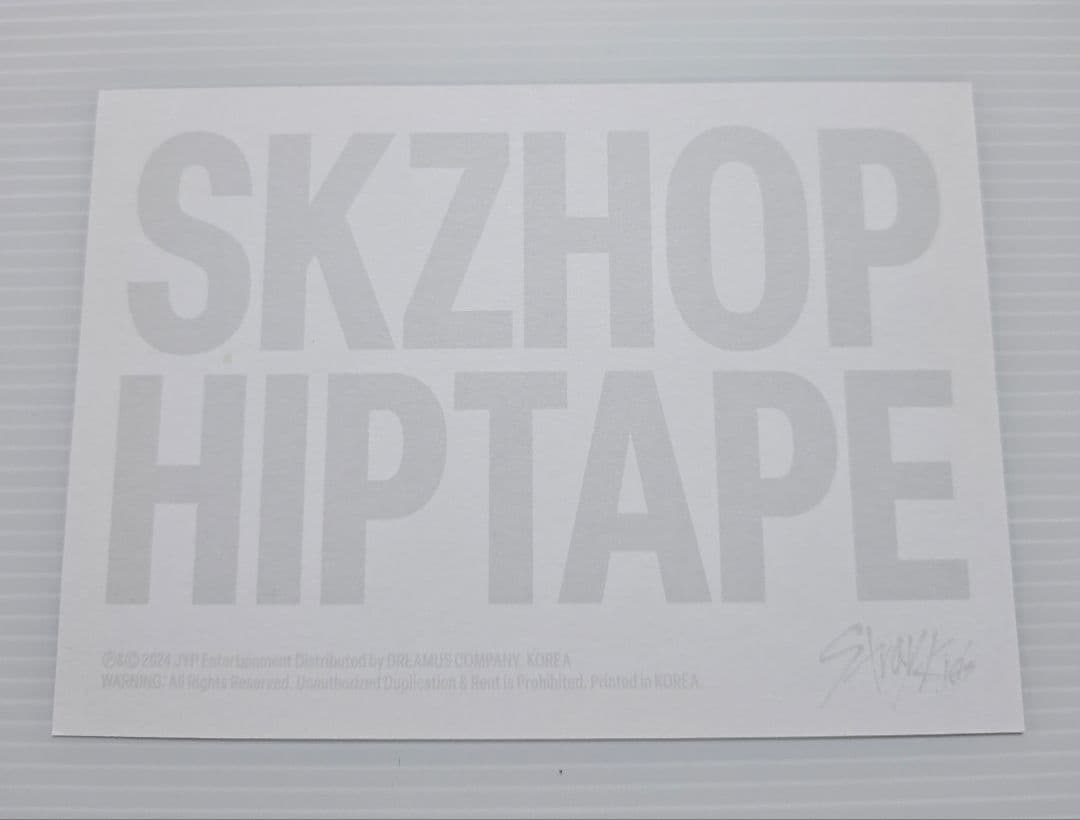 ヒョンジン サイン入り ポストカード HOP アメリカ限定 トレカ 写真