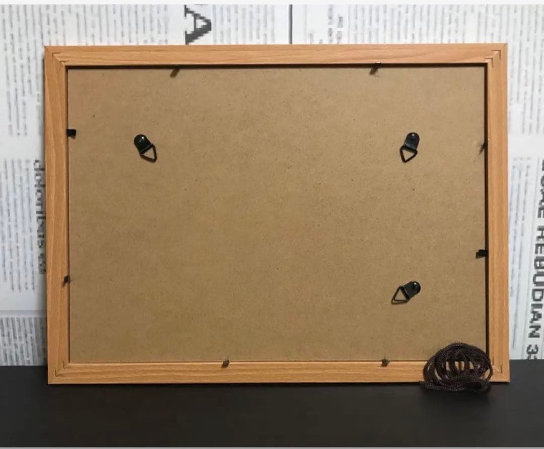 ジブリアート⑥ 千と千尋の神隠しより「海の見える駅」32.7㎝×24.0㎝額装品