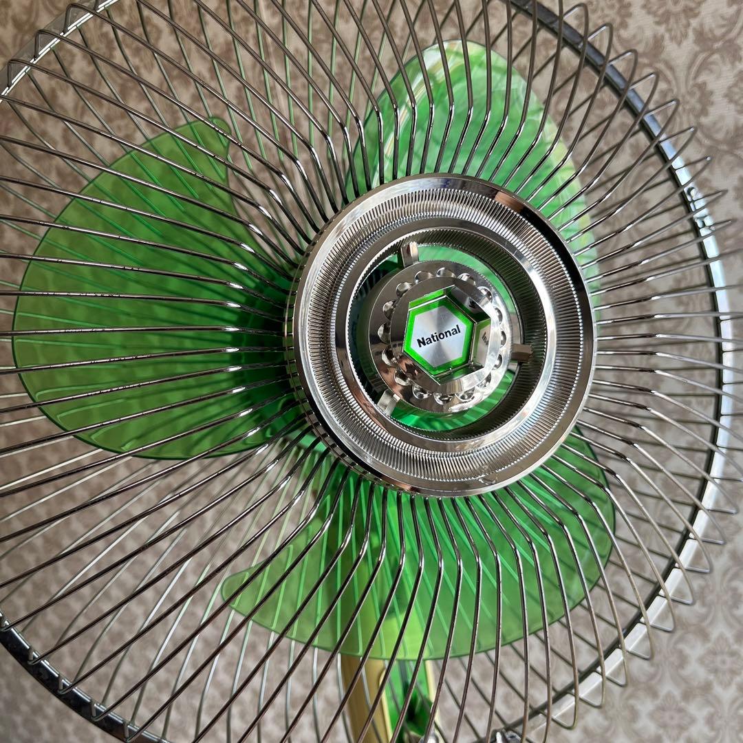 希少　ナショナル　F-30V1G 扇風機　松下電器　National 可動品