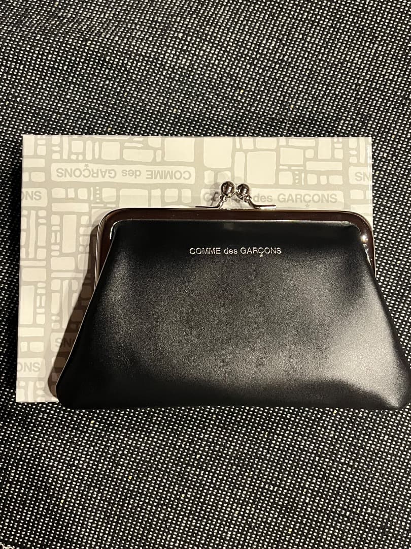 新品 コムデギャルソン ウォレット がま口 スモール SA0301KC 財布