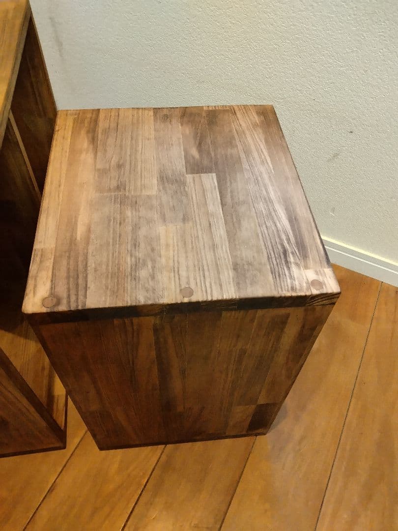 木製　ハンドメイド　オーダー　日の字　ロの字　本棚　シェルフ　マガジンラック