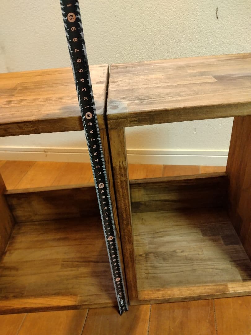 木製　ハンドメイド　オーダー　日の字　ロの字　本棚　シェルフ　マガジンラック