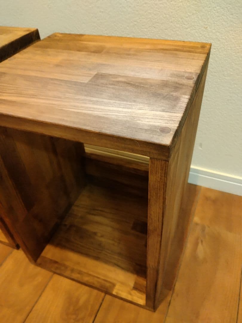 木製　ハンドメイド　オーダー　日の字　ロの字　本棚　シェルフ　マガジンラック