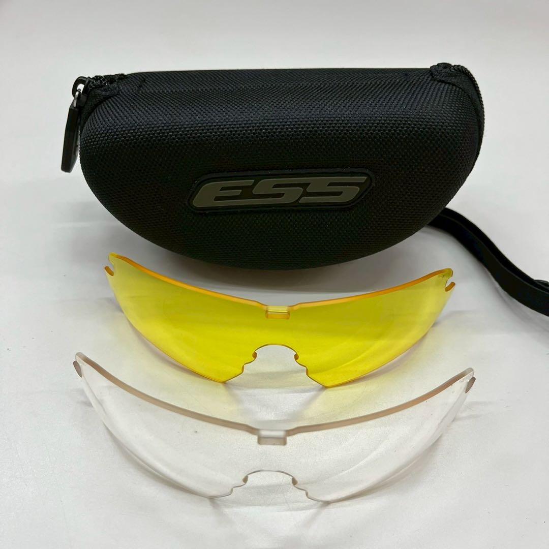 25K4 ESS イーエスエス クロスボウ サングラス 3レンズ ケース付