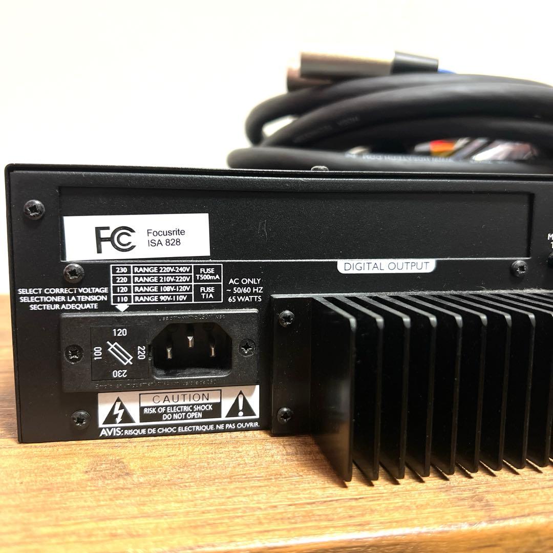 【希少！】focusrite ISA828 マイク プリアンプ フォーカスライト