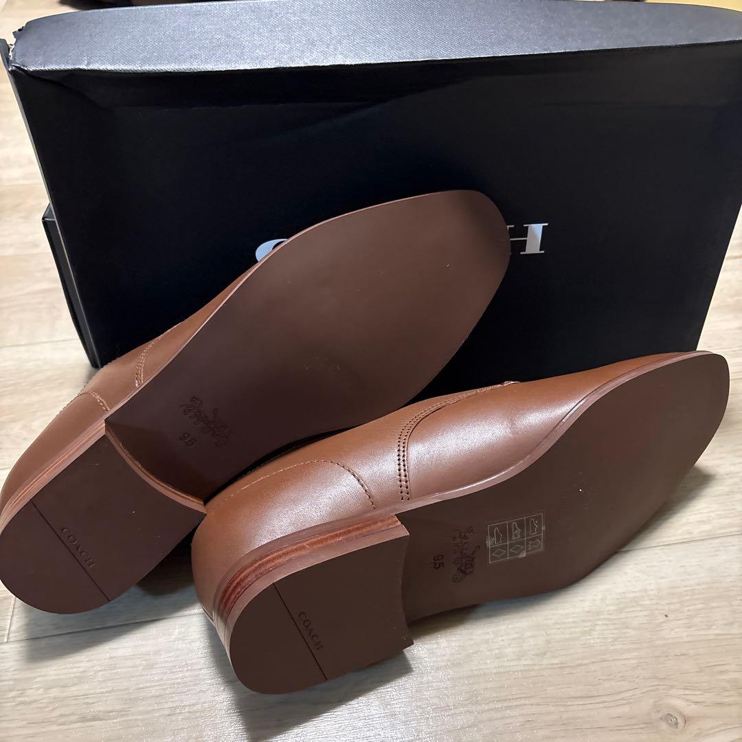 【半額以下！】コーチ Coach ダービーシューズ ブラウン 27.5cm