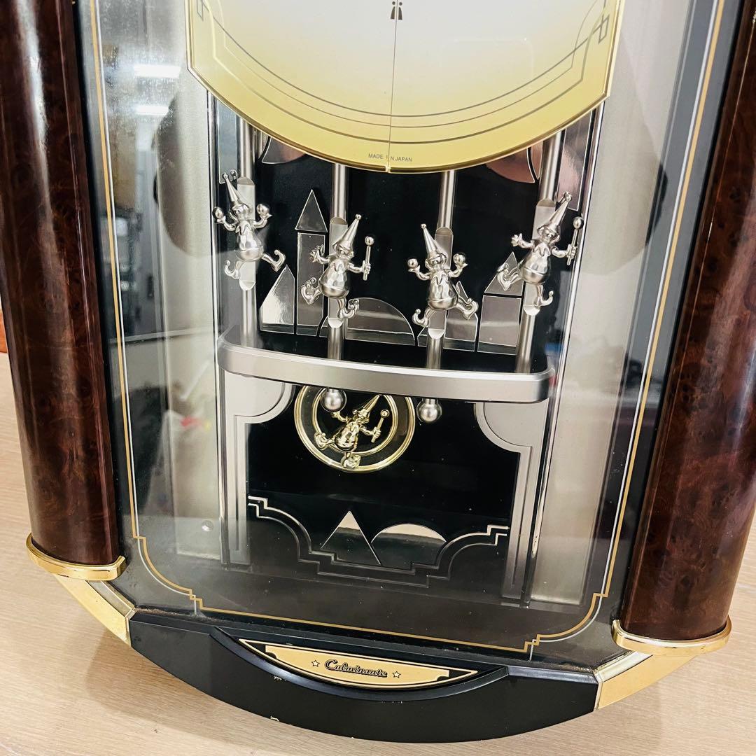 K3355【希少】壁掛けからくり時計 4MJ849RH