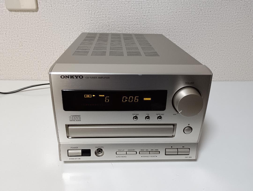ONKYO CR-185 オンキョー ＣＤ チューナーアンプ　☆最後の一台☆E☆