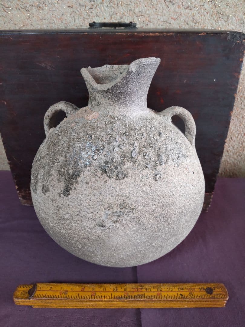 須恵器扁壺　堤瓶