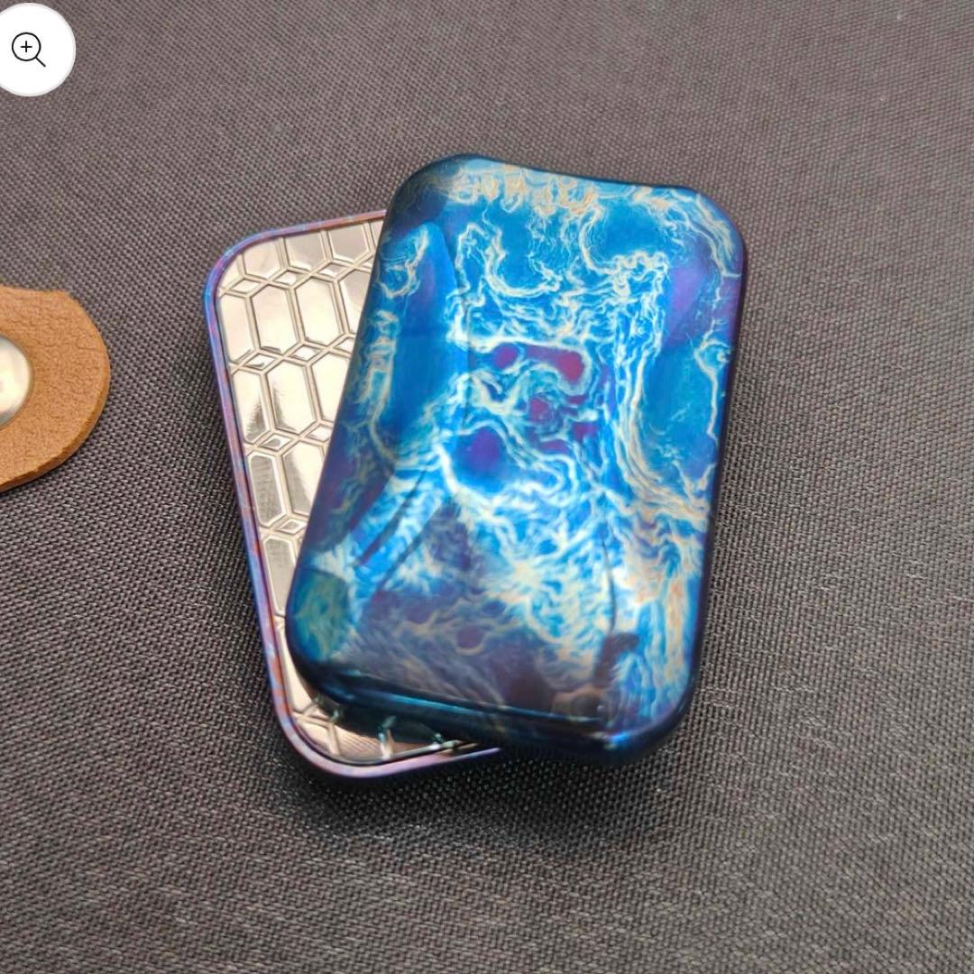 ZD EDC フィジェットトイ　無限位　音叉内蔵　fidget toys Ti製