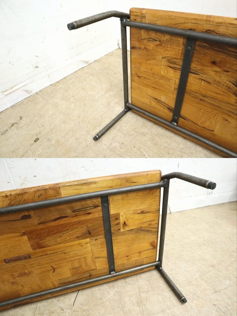 展示品！a.depeche★古材 テレビボード・シェルフ・TVボード・棚アイアン