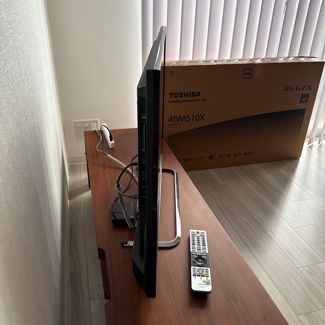 TOSHIBA 40M510X 4Kテレビ 40インチ