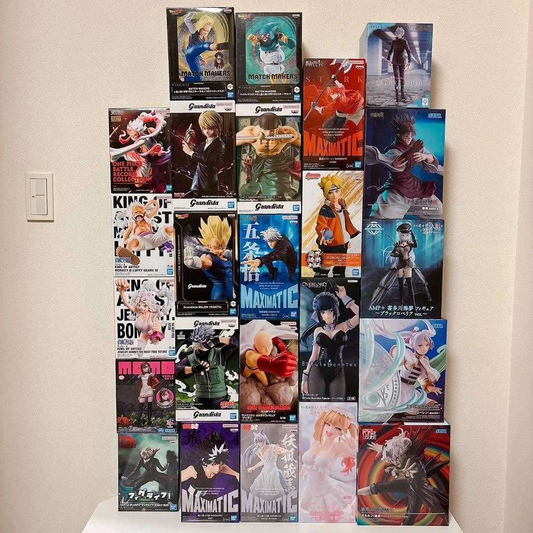 新品未開封 フィギュア24種 ドラゴンボール・フリーレン・ワンピース・呪術廻戦