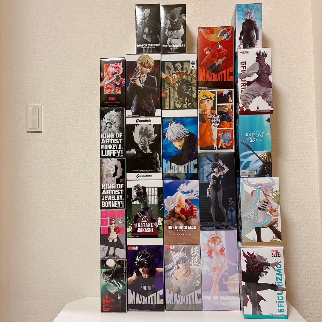 新品未開封 フィギュア24種 ドラゴンボール・フリーレン・ワンピース・呪術廻戦
