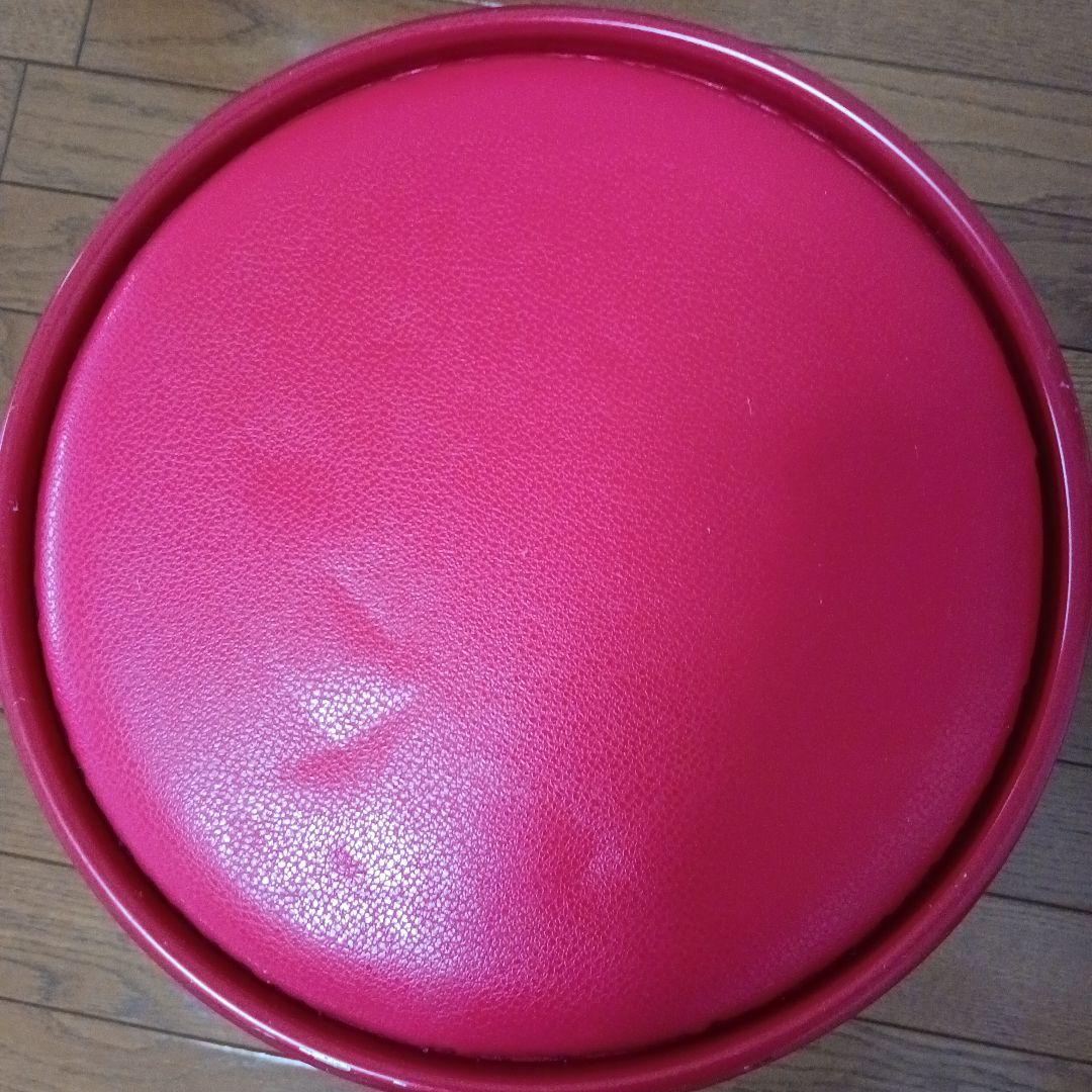 昭和レトロ ハローキティ サンリオ ペール缶 ドラム缶 椅子 収納 レッド