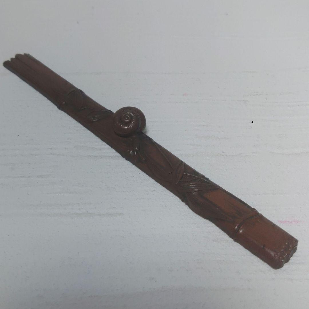 書鎮　紙押さえ　文鎮　蝸牛　カタツムリ　金工　銅製　書道具　ツキ10