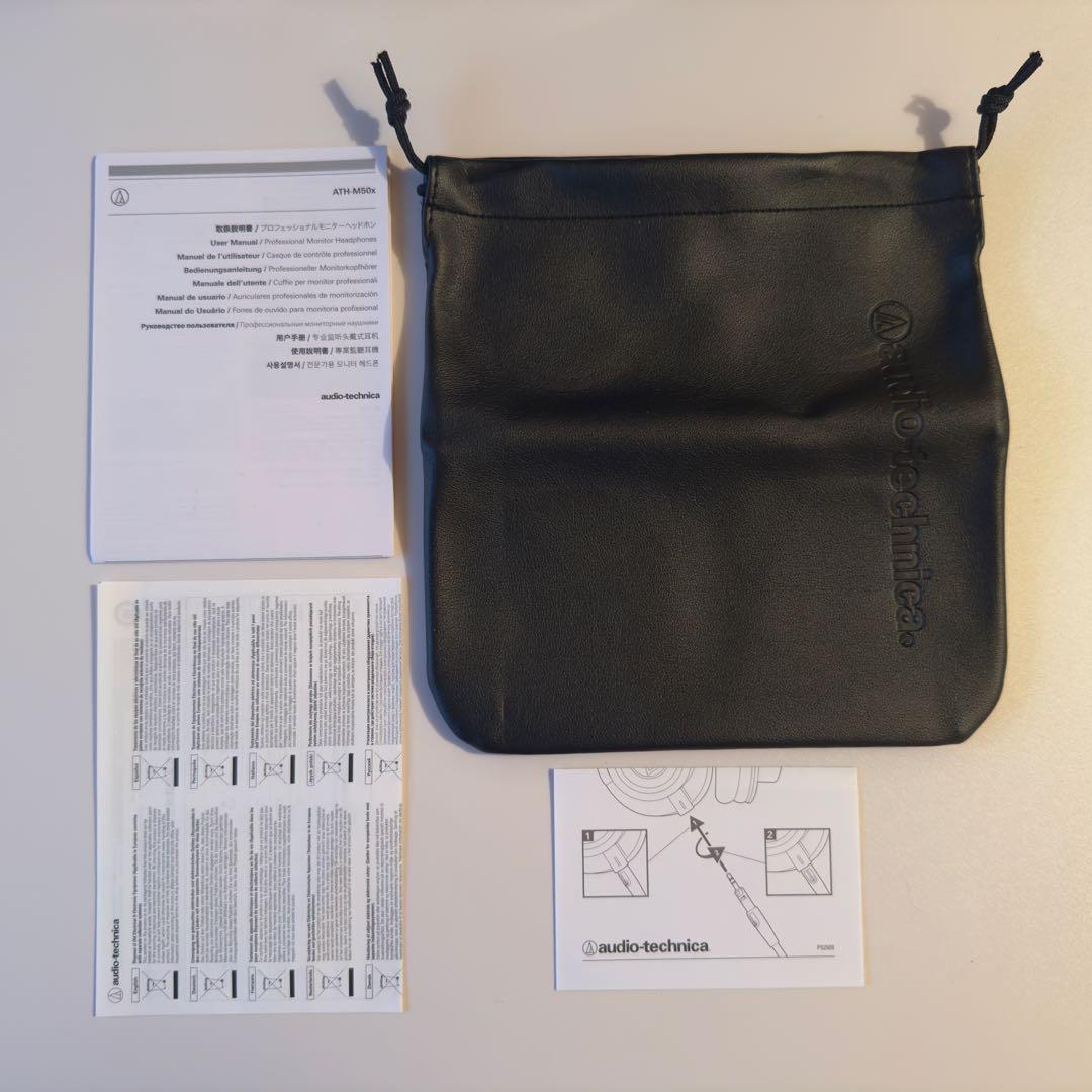 10回程使用 オーディオテクニカル ATH-M50x ヘッドホン