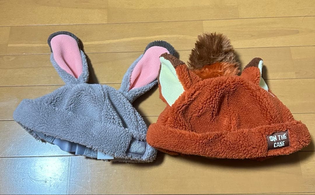 香港ディズニー限定 ズートピア2 ファンキャップ ニック ジュディ