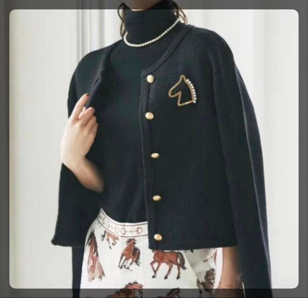 SEVEN TEN by miho kawahito ホースブローチ