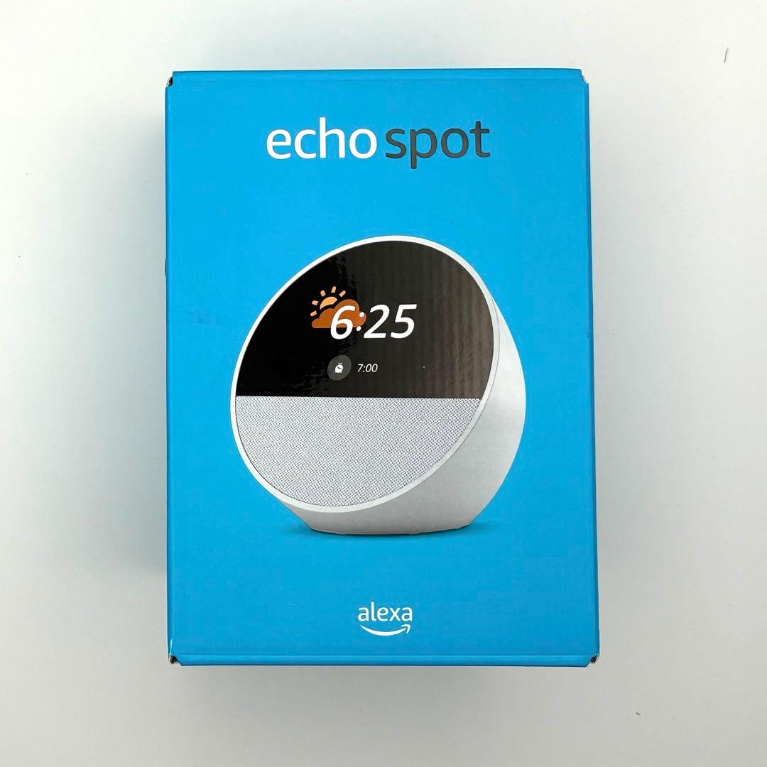❤️ 【新品未開封】Amazon Echo Spot グレーシャーホワイト